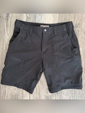 5.11 Tactical Black Cargo Utility Shorts 6 pocket Zip